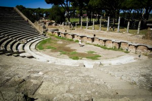 Römisches Theater in Ostia antica